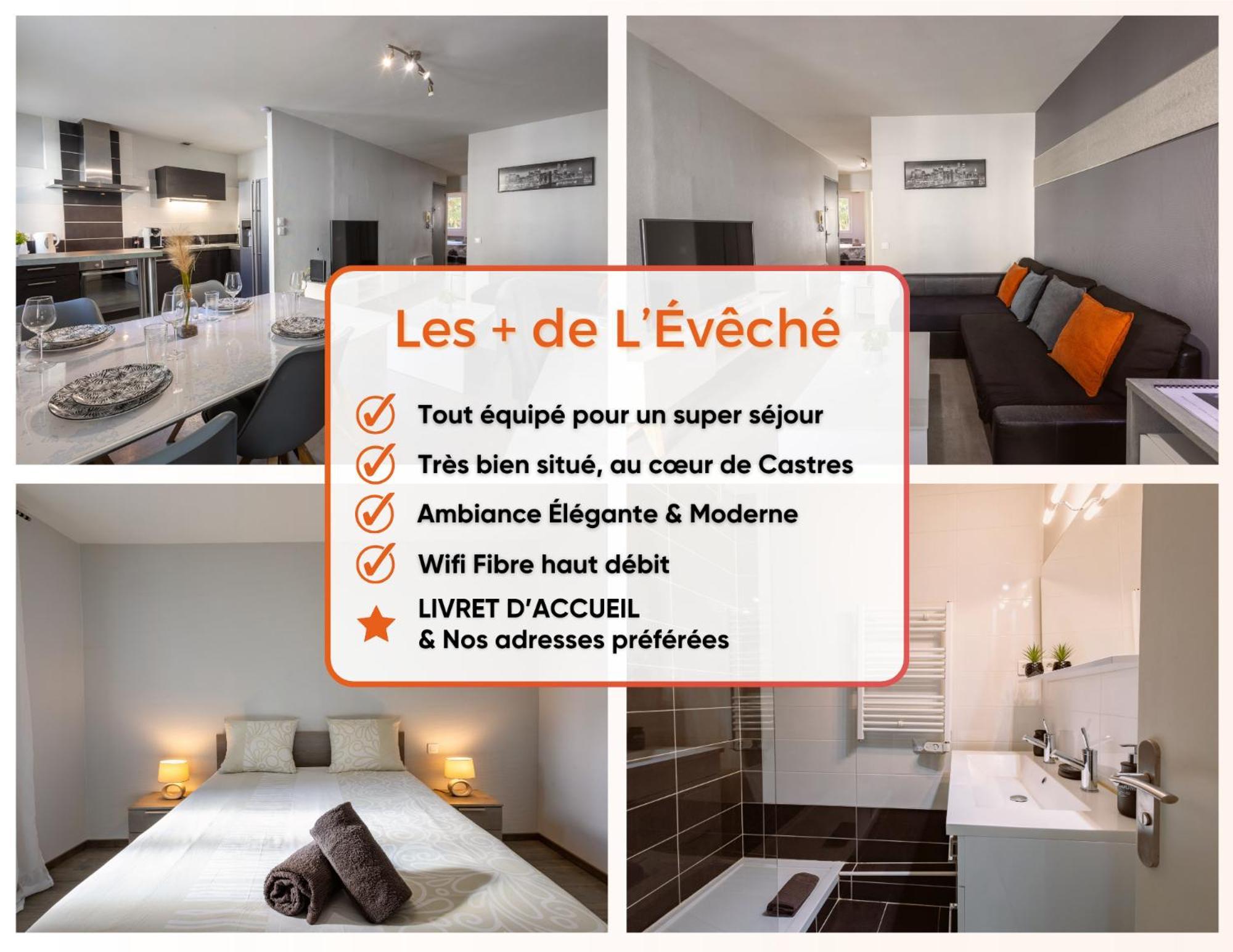 L'Eveche - T3 Spacieux & Traversant En Hypercentre Castres (Tarn) Exterior foto